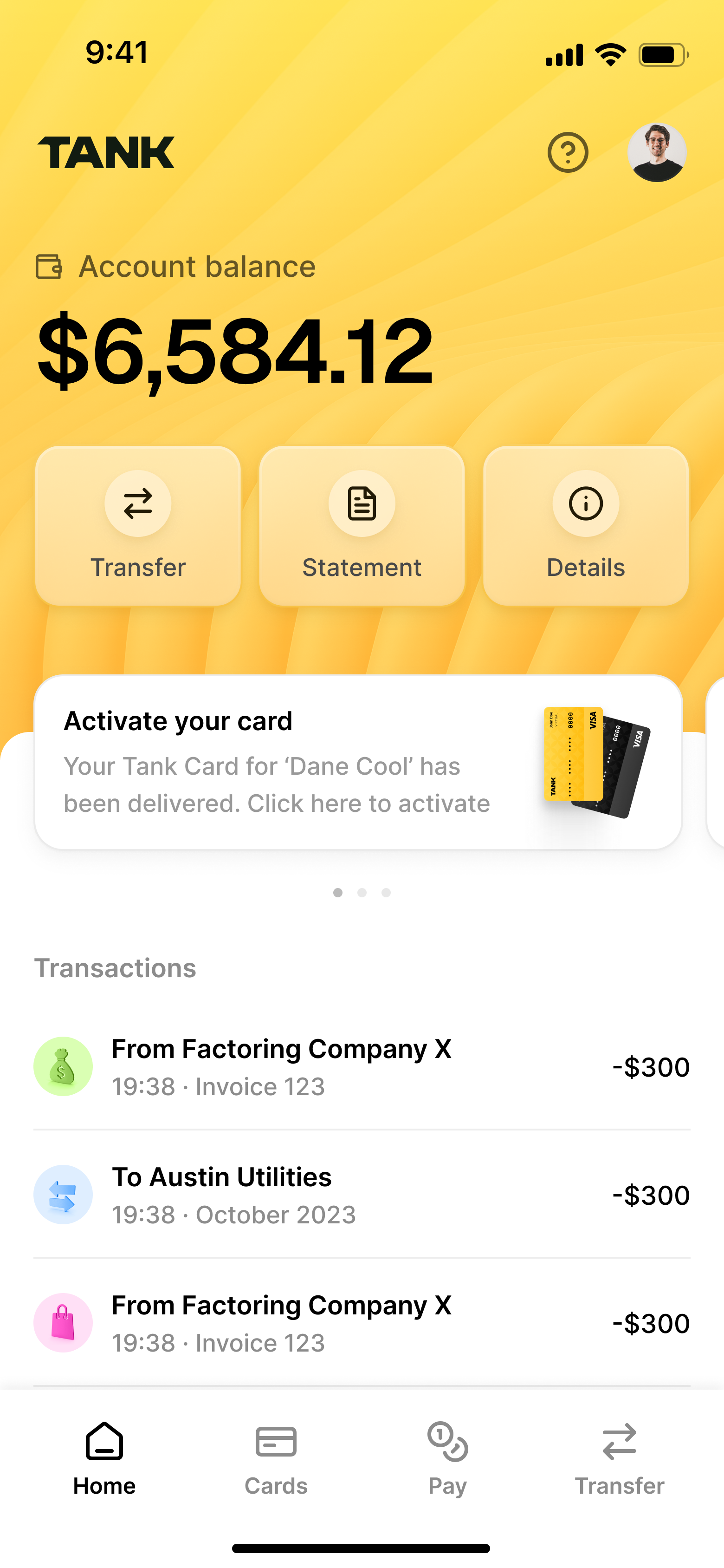 App screenshot